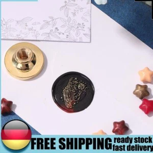 Skull Copper Stamp Handmade DIY Fire Lacquer Sealing Wax Head without Handle Art - Bild 1 von 8