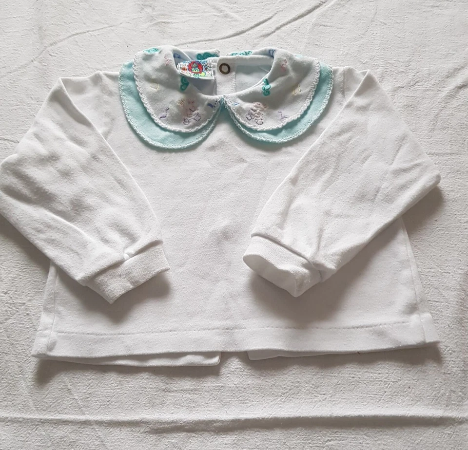 Baby Kleinkinder T-Shirt Gr. 74 Langarm Festlich - Bild 1 von 1