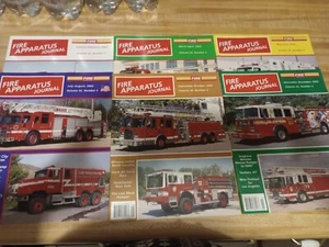 Fire Apparatus Journal – 2003– Vol. 20, #1-6 – Complete Year, Six Issues - Imagen 1 de 7