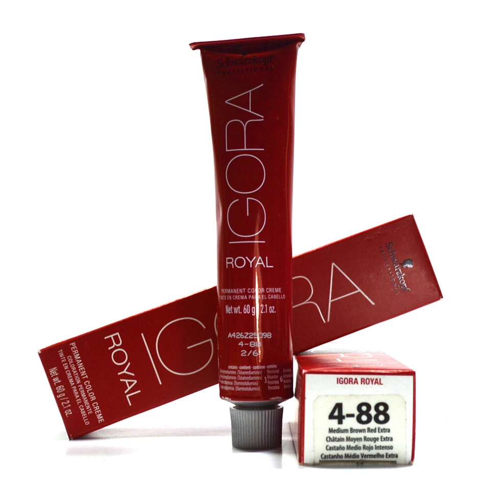 Schwarzkopf Igora Royal Color Creme Tube 7-57 Medium Blonde Gold Copper