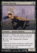 Magic the Gathering MTG Numai Outcast (134) Champions of Kamigawa   LP