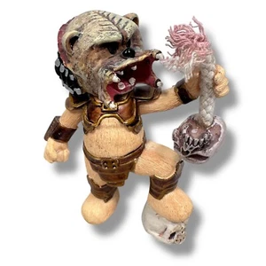 Bad Taste Bears Predator Figurine 4" Action Horror Skull Head Rope Rare - Picture 1 of 7