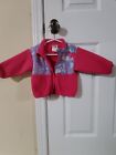 The North Face Infant Fleece Jacket Full Zip Baby Toddler Size 3-6 Months Pink