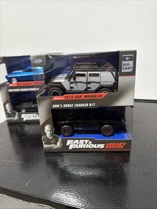 Fast & Furious Legacy Serie: TEJ'S JEEP WRANGLER & DOM'S DODGE CHARGER R/T - Bild 1 von 4