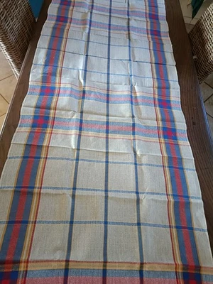 linge ancien Métrage de Tissu en Metis Neuf  Ancien Pour Torchons 192 x 63,5 cm  - Photo 1/4