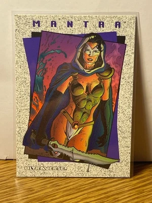 Ultraverse II Origins Skybox 1994 Promo Card P0 Malibu Comics Mantra - Image 1 of 2