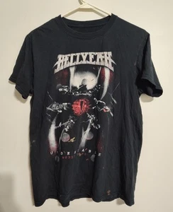 Camiseta Hellyeah Undeniable World Tour 2017 Thrashed Heavy Metal Grunge Skater - Imagen 1 de 5