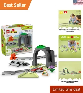 LEGO City Schienen - Zug Schienen Erweiterungsset - zusätzliche 10 Teile kompatibel mit - Bild 1 von 8