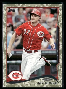 2014 Topps #124 Jay Bruce Camo #/99 - Picture 1 of 2