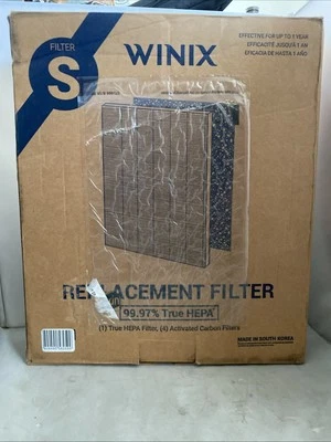 Filtro de repuesto Winix verdadero filtro HEPA carbón activado C545 tamaño pequeño Foto 1 de 3