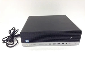 HP EliteDesk 800 G3 SFF Intel i5 7500 3.40 GHz w/ 8GB Ram, DVD-RW, 500GB HD - Picture 1 of 14