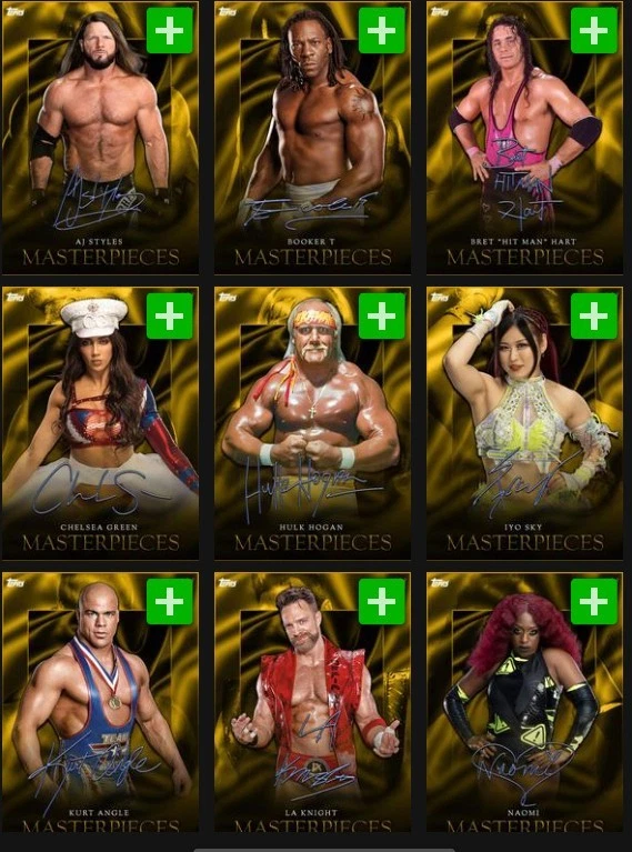 [DIGITAL] Topps Slam - Masterpieces 25 S1 - Gold Signature - Pick - Image 1 of 1