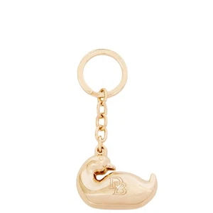 Dooney & Bourke Goldene Ente Schlüsselanhänger - Bild 1 von 2