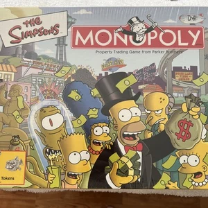Juego Simpson's Monopoly 2001 por USAopoly / Parker Bros. Nuevo SELLADO Envuelto - Imagen 1 de 4