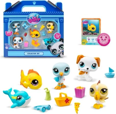 Littlest Pet Shop Collectors 5 Pack BEACH BESTIES - Image 1 of 4