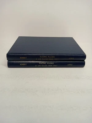 Racing Planes And Races 1909-1967 & 1968-1971 Aero Publishing Reed Kinert 1969 - Image 1 of 4