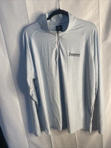 Donald Ross Sport XL Kaulig Championship Golf 1/4 Zip Pullover Light Blue NWT - Picture 1 of 4