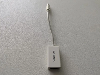 Insignia - Mini DisplayPort-to-HDMI Adapter - White [NS-PD94592] NWOT (Ed2) - Image 1 of 4