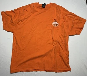Harley-Davidson Xenia Ohio T-Shirt 3XL Orange Pocket Tee Eagle 1903 Graphic - Picture 1 of 5