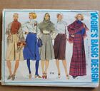 Vintage Vogue's Skirts & Shawl Basic Design 1712 Sewing Pattern  26.5 Waist UNCT