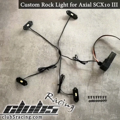 Custom Rock Light for SCX10 III Jeep JT Gladiator ( Waterproof ) - Image 1 of 4