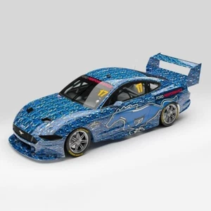 334193 2018 TEST LIVERY #17 MCLAUGHLIN FORD MUSTANG GT CAMOUFLAGE 1:43 MODEL CAR - Picture 1 of 1