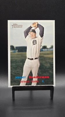Jeremy Bonderman 2006 Topps Heritage #294 (SP/impresión corta) Detroit Tigers Foto 1 de 3