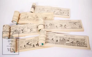 Vintage Disney Mickey Mouse Spanish Sunday Comics / Cartoons From 1934 to 1936 - Picture 1 of 7