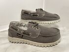 Gumbies Deckmate Canvas Shoes Grey Uk Size 3 Bnwt