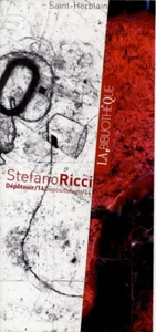 STEFANO RICCI DEPOT NOIR 14 CARTON D'INVITATION EXPOSITION 2014 - Picture 1 of 2