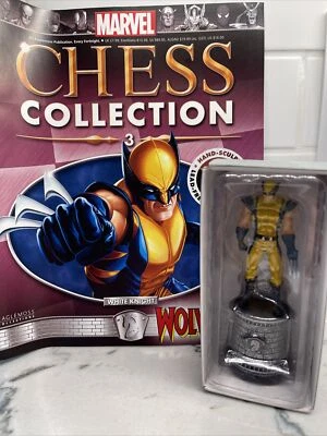 Eaglemoss Marvel Chess Wolverine #3 sin usar, en caja, con cargador (en muy buen estado) Foto 1 de 4