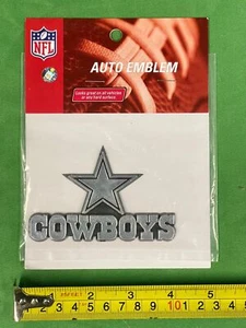 NFL Dallas Cowboys Metallic Auto Emblem NWT - Picture 1 of 2