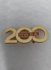 De colección 200 MWBA Bolos Solapa Chaleco Sombrero Pin Esmalte Premio - Imagen 1 de 8