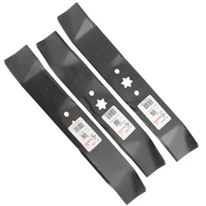 3 Mulching Blade Set for 46" Deck Riding Mower Toro LX465 cub cadet LT1045 I1046 - Picture 1 of 4
