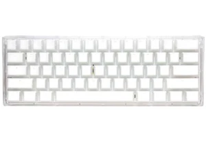 4711281575205 Ducky One 3 Aura White Mini keyboard Gaming USB QWERTY US Internat - Picture 1 of 10