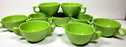 Vintage MCM Color-Flyte Melmac Branchell lime green 7 cups creamer sugar bowl