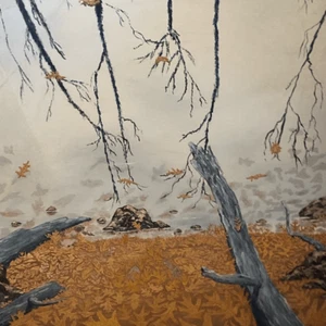 James Durham 26X20 Signed Original Acrylic Painting Inspo Reflections By Volkov - Picture 1 of 10