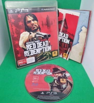  Red Dead Redemption PS3 Game - Complete W Map and Manual  - Image 1 of 3