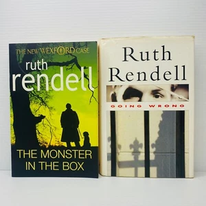 Lote Going Wrong + Monster In the Box de Ruth Rendell Inspector Jefe Wexford - Imagen 1 de 11