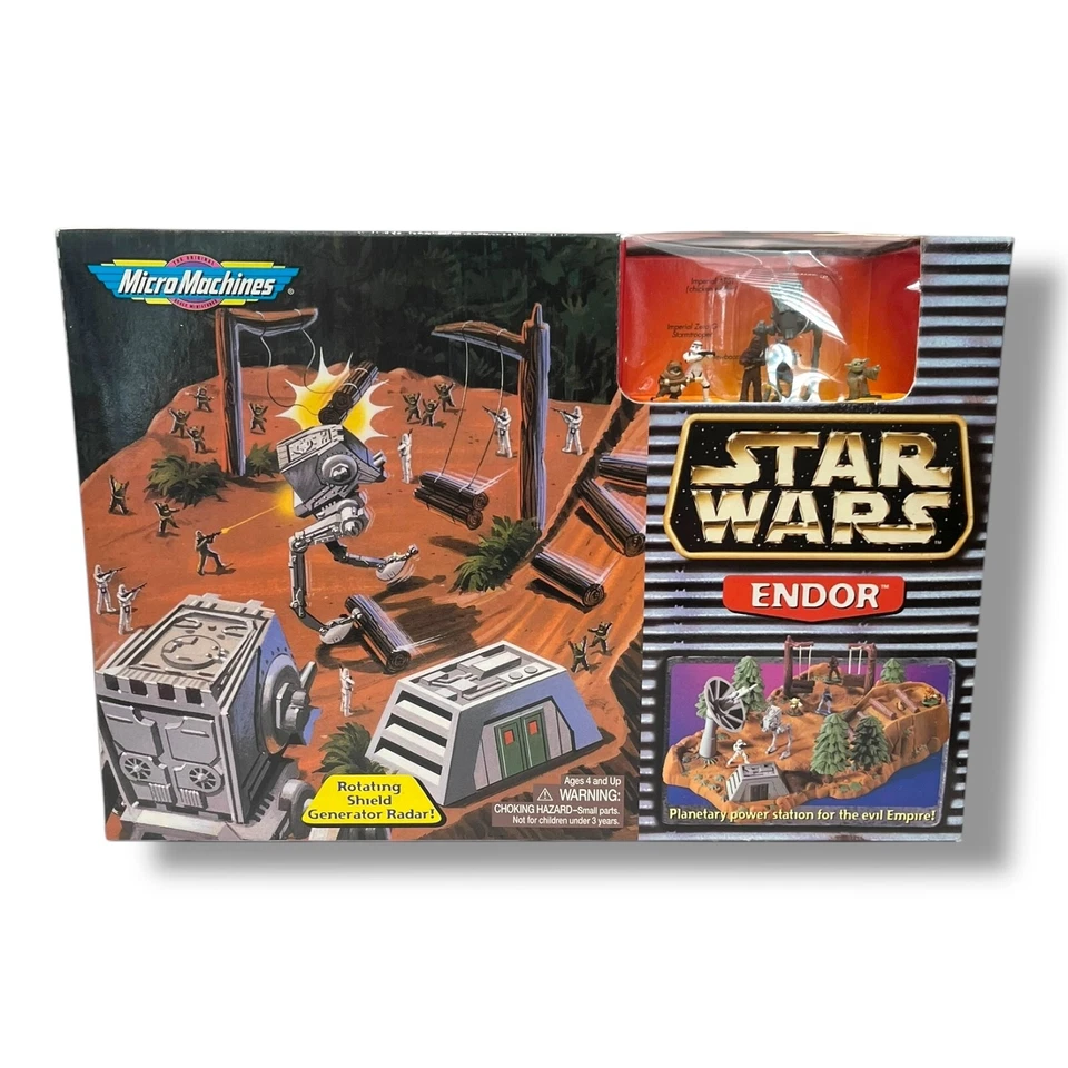 1993 Star Wars Micro Machines Endor Return of The Jedi Galoob 65873