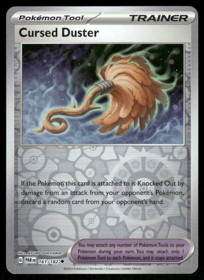 Cursed Duster - 161/182 - Reverse Holo - Pokemon - Paradox Rift - NM/M - Image 1 of 1