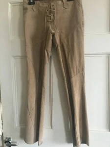 Buttersoft Suede Topshop honey lined Jeans size 8 - Picture 1 of 3