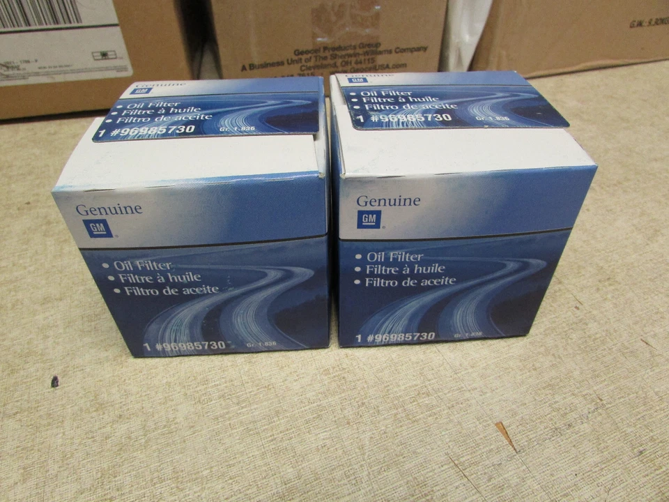 2 filtros de óleo de motor genuínos OEM ACDelco PF68 GM 96985730 - Imagem 1 de 1