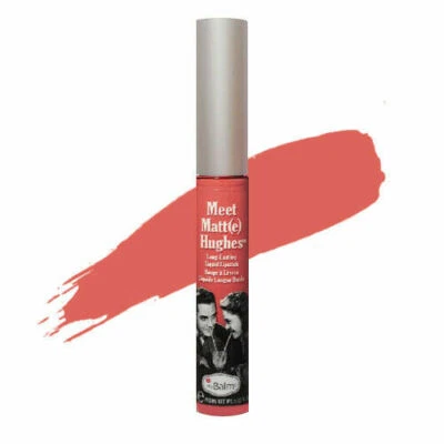 THE BALM COSMETICS MEET MATT(E) HUGHES MATTE LIQUID LIPSTICK HONEST (WARM CORAL) - Image 1 of 4