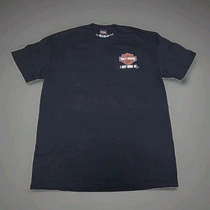 Harley Davidson Black XL T-shirt "I Got Mine At Toledo OH" Genuine HD Label NEW - Picture 1 of 9