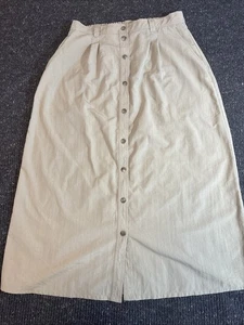 Vintage TravelSmith Rock Größe 14 khaki beige A-Linie Reise versteckte Reisepasstasche - Bild 1 von 9