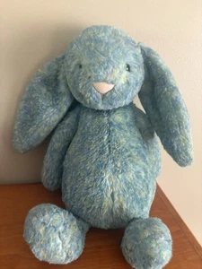 Jellycat Bashful Luxe Bunny Plüsch Ltd 25 Jubiläum Azurblau Hase Medium - Bild 1 von 5