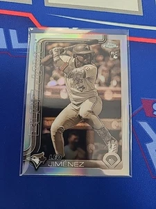 2025 Topps Chrome Sepia #276 Leo Jimenez Rookie RC Toronto Blue Jays - Picture 1 of 2