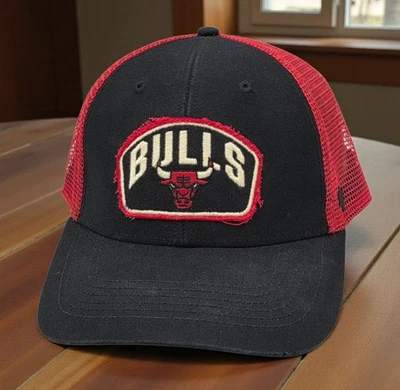 Gorra Chicago Bulls '47 Marca Camionero Deshilachada Malla Snapback Estructurada OSFM  Foto 1 de 4