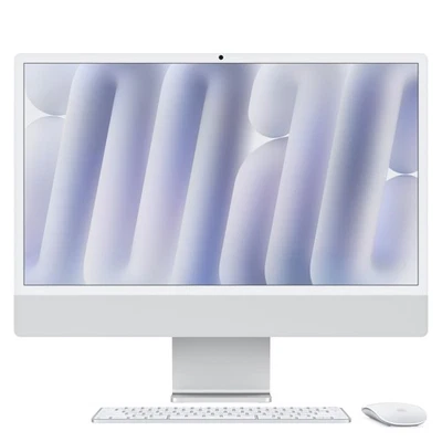 Apple iMac 24"Retina Display 4,5K, Chip M4 con CPU 10‑core, GPU 10‑core, 24GB, 5 - Immagine 1 di 4